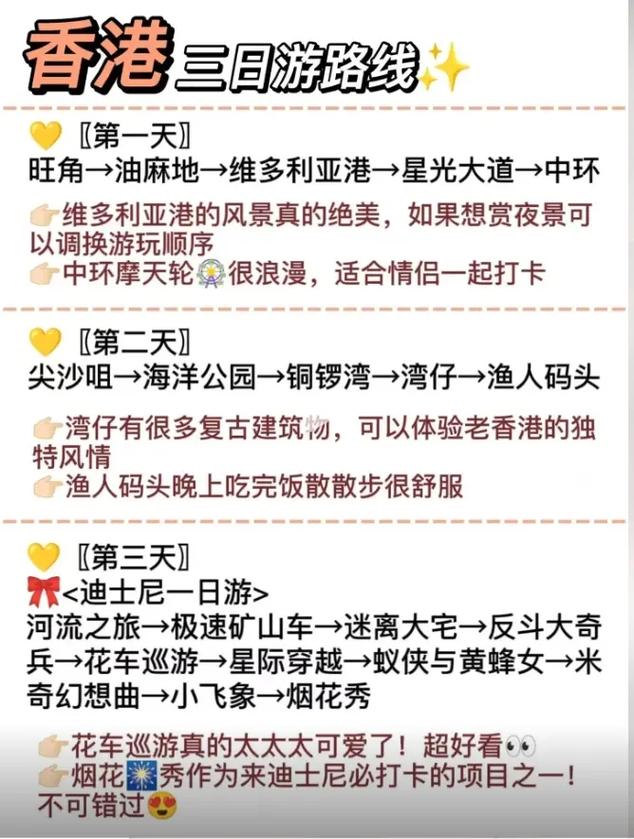 香港旅游7天要多少钱