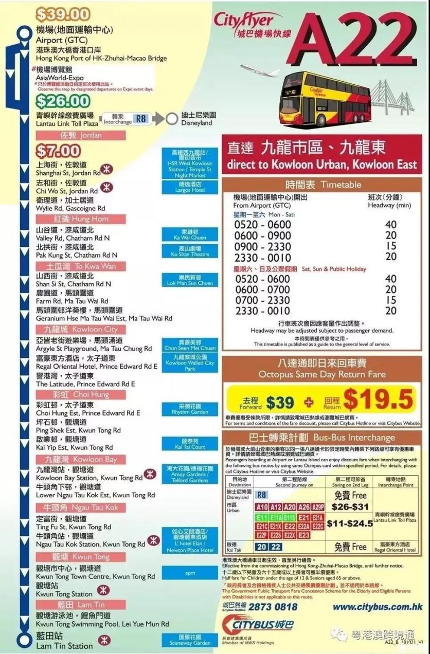 探索香港68X巴士路线图，高清最新版解析香港68x大巴路线图